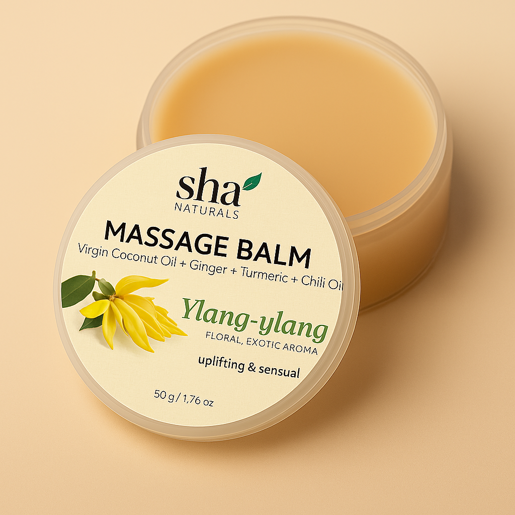 SHA Naturals Massage Balm – Ylang-Ylang (50g)