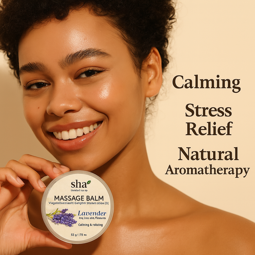 SHA Naturals Massage Balm – Lavender (50g)