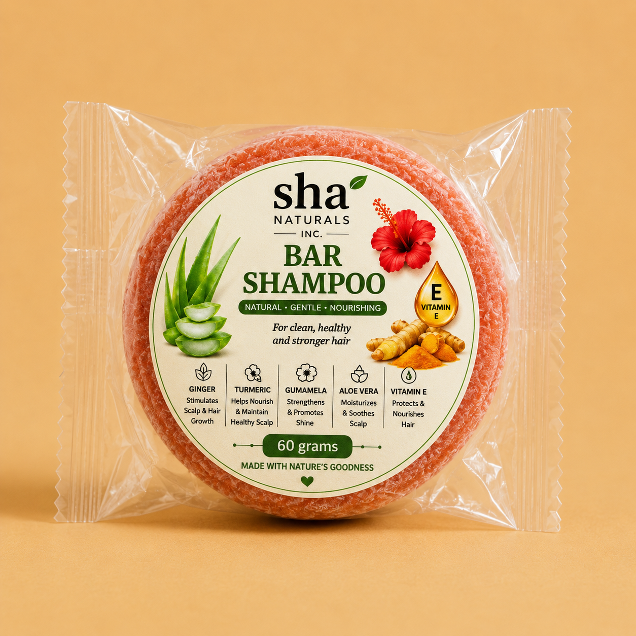 SHA Naturals Bar Shampoo