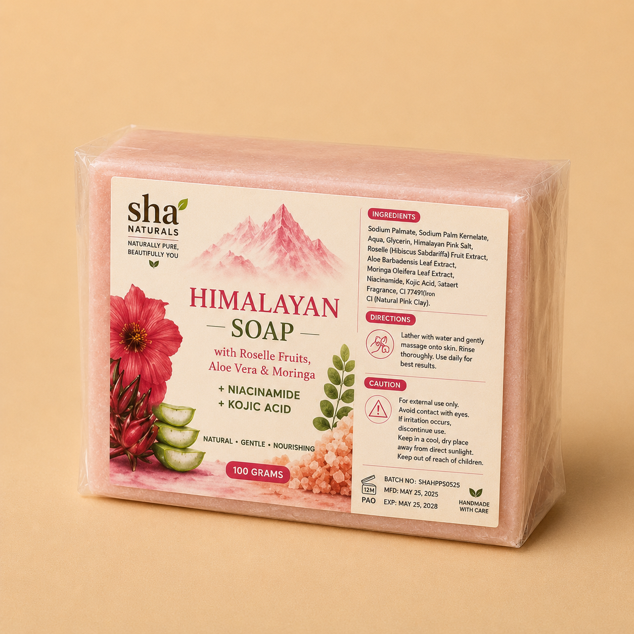 SHA Naturals Himalayan Soap (100g)