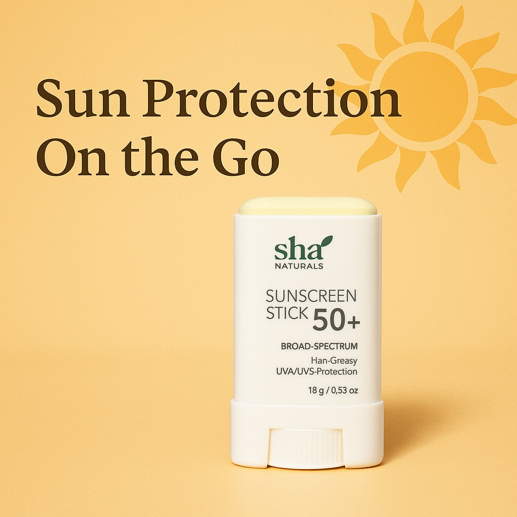 Glow Naturally. Protect Powerfully Non Stick Sunscreen SPF 50+